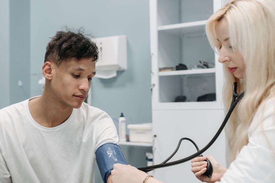 Exames de sangue e ultrassom com agilidade